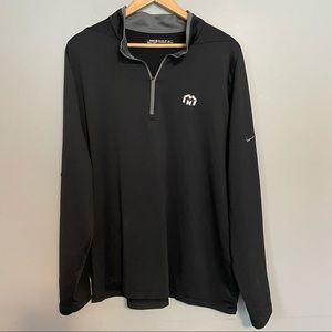 NIKE GOLF dri-fit half zip long sleeve pullover